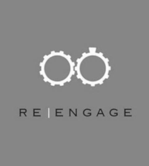 RE|ENGAGE Logo (USPTO, 04.09.2012)