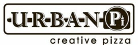 URBAN PI CREATIVE PIZZA Logo (USPTO, 12/01/2012)