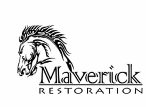 MAVERICK RESTORATION Logo (USPTO, 15.03.2013)