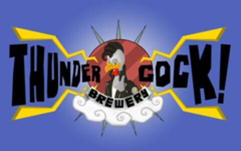 THUNDER COCK! BREWERS Logo (USPTO, 16.07.2013)