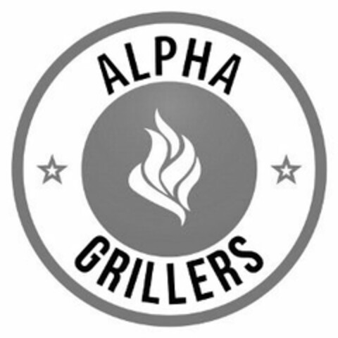 ALPHA GRILLERS Logo (USPTO, 19.09.2013)