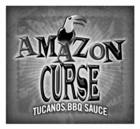 AMAZON CURSE TUCANOS BBQ SAUCE Logo (USPTO, 28.12.2013)