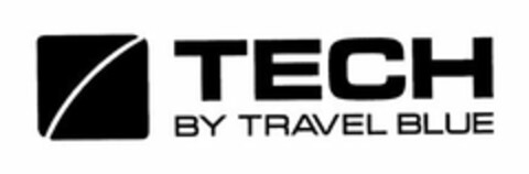 TECH BY TRAVEL BLUE Logo (USPTO, 01/17/2014)