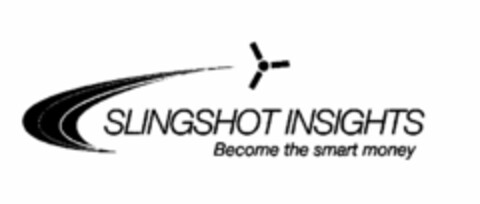 SLINGSHOT INSIGHTS BECOME THE SMART MONEY Logo (USPTO, 20.03.2014)