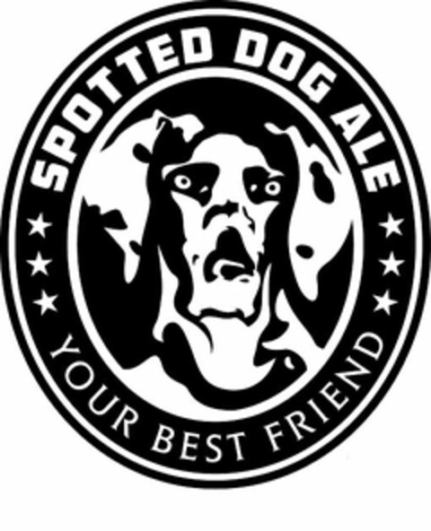 SPOTTED DOG ALE YOUR BEST FRIEND Logo (USPTO, 22.04.2014)