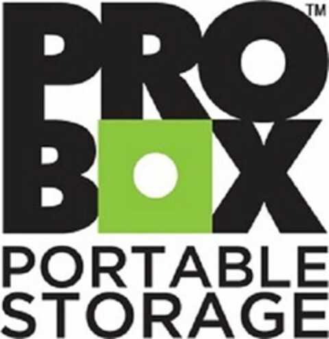 PRO BOX PORTABLE STORAGE Logo (USPTO, 02.07.2014)