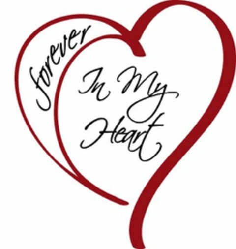 FOREVER IN MY HEART Logo (USPTO, 27.08.2014)