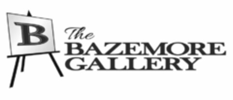 B THE BAZEMORE GALLERY Logo (USPTO, 10/31/2014)