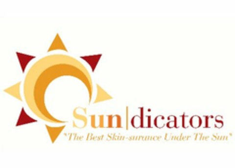 SUN/DICATORS "THE BEST SKIN-SURANCE UNDER THE SUN" Logo (USPTO, 14.01.2015)