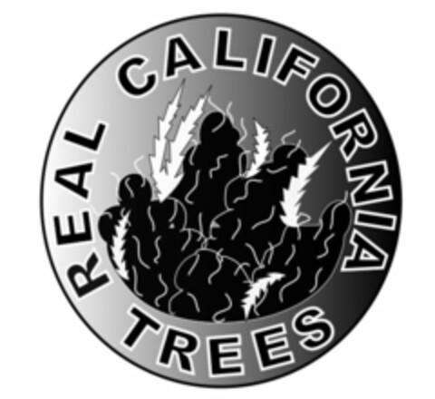 REAL CALIFORNIA TREES Logo (USPTO, 04/16/2015)