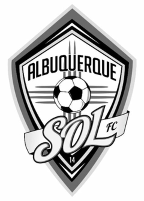 ALBUQUERQUE SOL FC 14 Logo (USPTO, 11.05.2015)