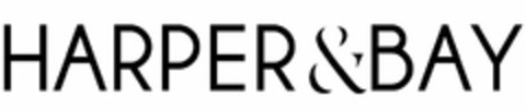 HARPER & BAY Logo (USPTO, 08/21/2015)