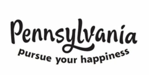 PENNSYLVANIA PURSUE YOUR HAPPINESS Logo (USPTO, 02/26/2016)