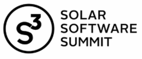 3 S SOLAR SOFTWARE SUMMIT Logo (USPTO, 21.12.2016)