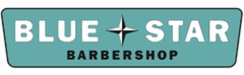 BLUE STAR BARBERSHOP Logo (USPTO, 18.01.2017)