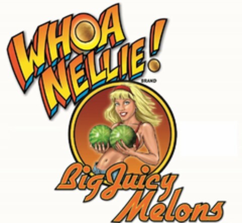 WHOA NELLIE! BIG JUICY MELONS Logo (USPTO, 10.03.2017)