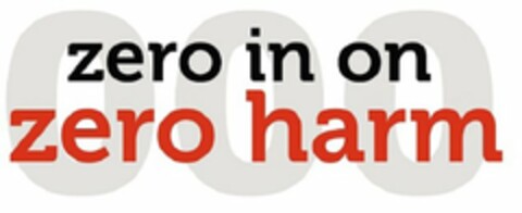 ZERO IN ON ZERO HARM 000 Logo (USPTO, 04/27/2017)