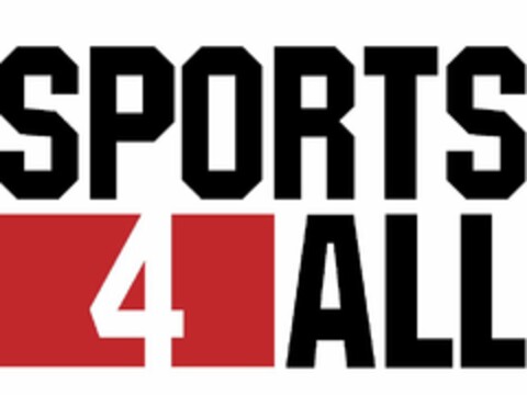 SPORTS 4 ALL Logo (USPTO, 06/08/2017)