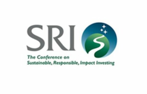 SRI THE CONFERENCE ON SUSTAINABLE, RESPONSIBLE, IMPACT INVESTING Logo (USPTO, 06/09/2017)