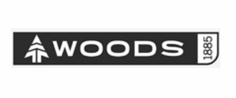 WOODS 1885 Logo (USPTO, 16.06.2017)