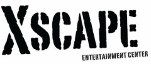 XSCAPE ENTERTAINMENT CENTER Logo (USPTO, 13.10.2017)