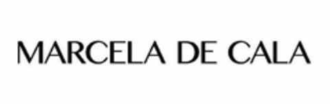 MARCELA DE CALA Logo (USPTO, 16.10.2017)