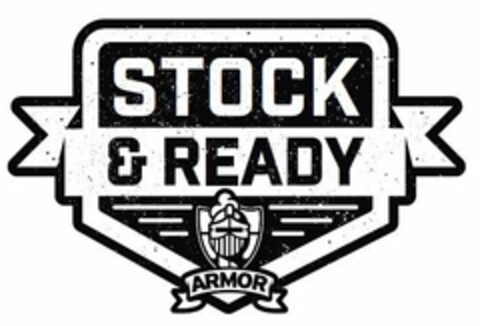 STOCK & READY ARMOR Logo (USPTO, 11/08/2017)