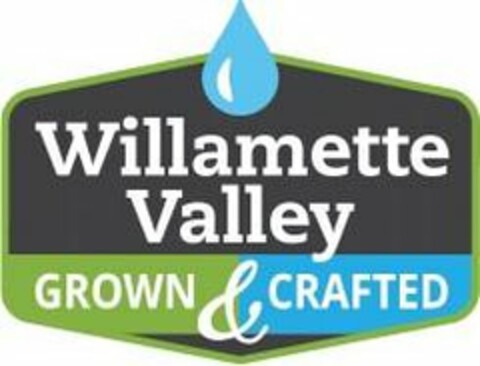 WILLAMETTE VALLEY GROWN & CRAFTED Logo (USPTO, 06.03.2018)