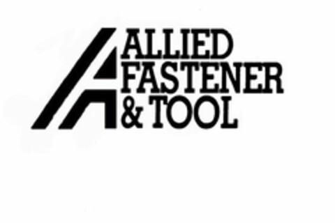 A ALLIED FASTENER & TOOL Logo (USPTO, 19.03.2018)