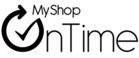 MY SHOP ON TIME Logo (USPTO, 05/06/2018)