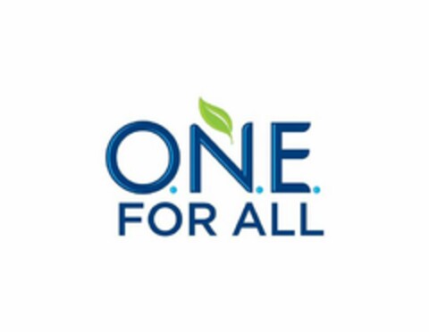 O.N.E FOR ALL Logo (USPTO, 25.06.2018)