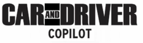 CAR AND DRIVER COPILOT Logo (USPTO, 27.11.2018)
