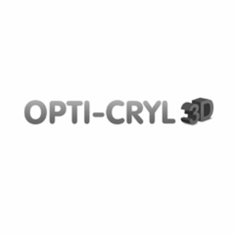 OPTI-CRYL 3D Logo (USPTO, 03.12.2018)