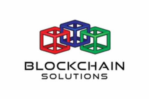 BLOCKCHAIN SOLUTIONS Logo (USPTO, 01/15/2019)