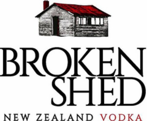 BROKEN SHED NEW ZEALAND VODKA Logo (USPTO, 13.02.2019)