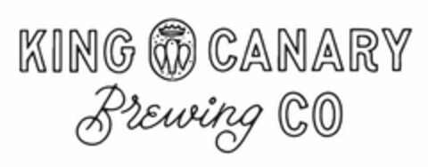 KING CANARY BREWING CO Logo (USPTO, 04.04.2019)