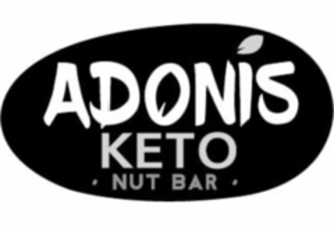 ADONIS KETO · NUT BAR · Logo (USPTO, 14.05.2019)