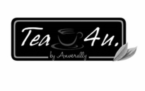 TEA 4U. BY ANVERALLY Logo (USPTO, 26.08.2019)