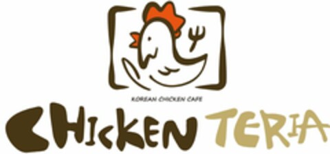 KOREAN CHICKEN CAFE CHICKEN TERIA Logo (USPTO, 04/29/2020)