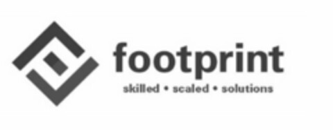 FOOTPRINT SKILLED. SCALED. SOLUTIONS Logo (USPTO, 11.06.2020)