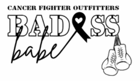 CANCER FIGHTER OUTFITTERS BADASS BABE Logo (USPTO, 04.08.2020)