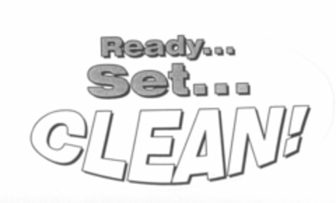 READY... SET... CLEAN! Logo (USPTO, 09/10/2009)