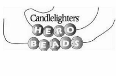 CANDLELIGHTERS HERO BEADS Logo (USPTO, 10.11.2009)