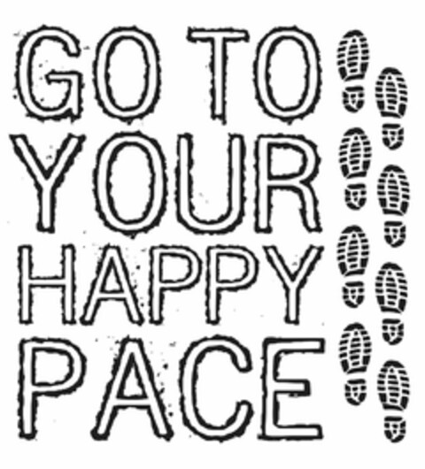 GO TO YOUR HAPPY PACE Logo (USPTO, 05.12.2009)