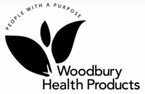 PEOPLE WITH A PURPOSE WOODBURY HEALTH PRODUCTS Logo (USPTO, 02/26/2010)