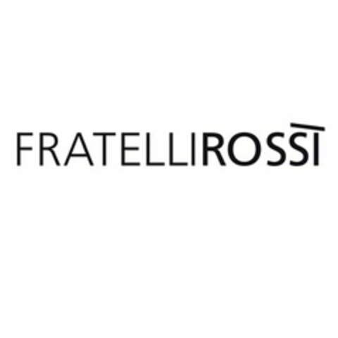 FRATELLIROSSI Logo (USPTO, 20.05.2010)