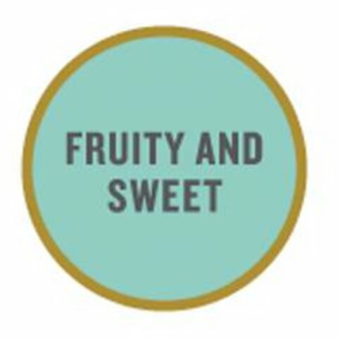 FRUITY AND SWEET Logo (USPTO, 03.03.2011)