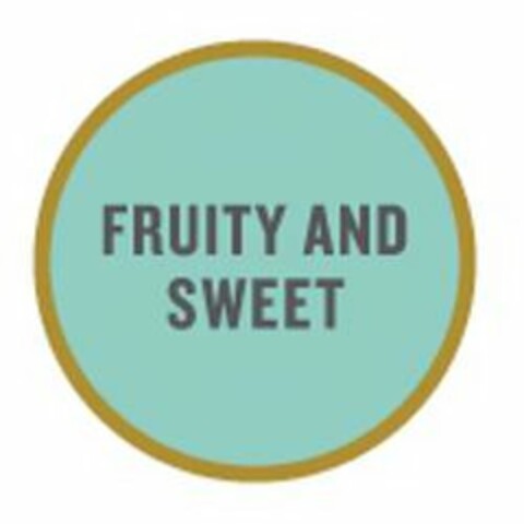 FRUITY AND SWEET Logo (USPTO, 03/03/2011)