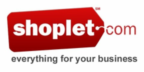 SHOPLET.COM EVERYTHING FOR YOUR BUSINESS Logo (USPTO, 04/11/2011)