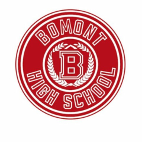 B BOMONT HIGH SCHOOL Logo (USPTO, 23.09.2011)